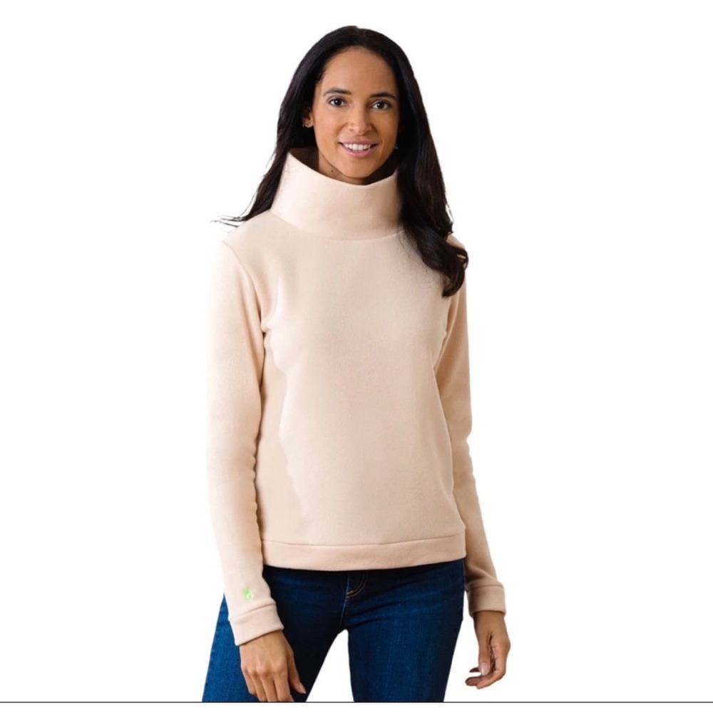 Tuckernuck Dudley Stephens Park Slopes turtleneck sweatshirt S preppy‎ casual